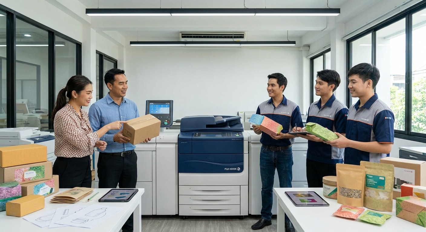 เทรนด์นวัตกรรมสิ่งพิมพ์ 2027 บรรจุภัณฑ์รักษ์โลกมาแรง - eco-printing-packaging-trend-2027