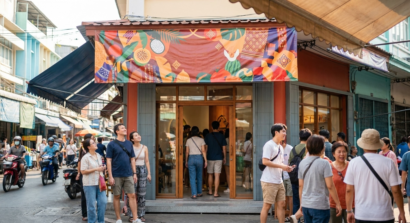 5 เทคนิคทำป้ายไวนิลหน้าร้านให้สะดุดตา ดึงลูกค้าเข้าร้าน - effective-vinyl-banner-design-tips