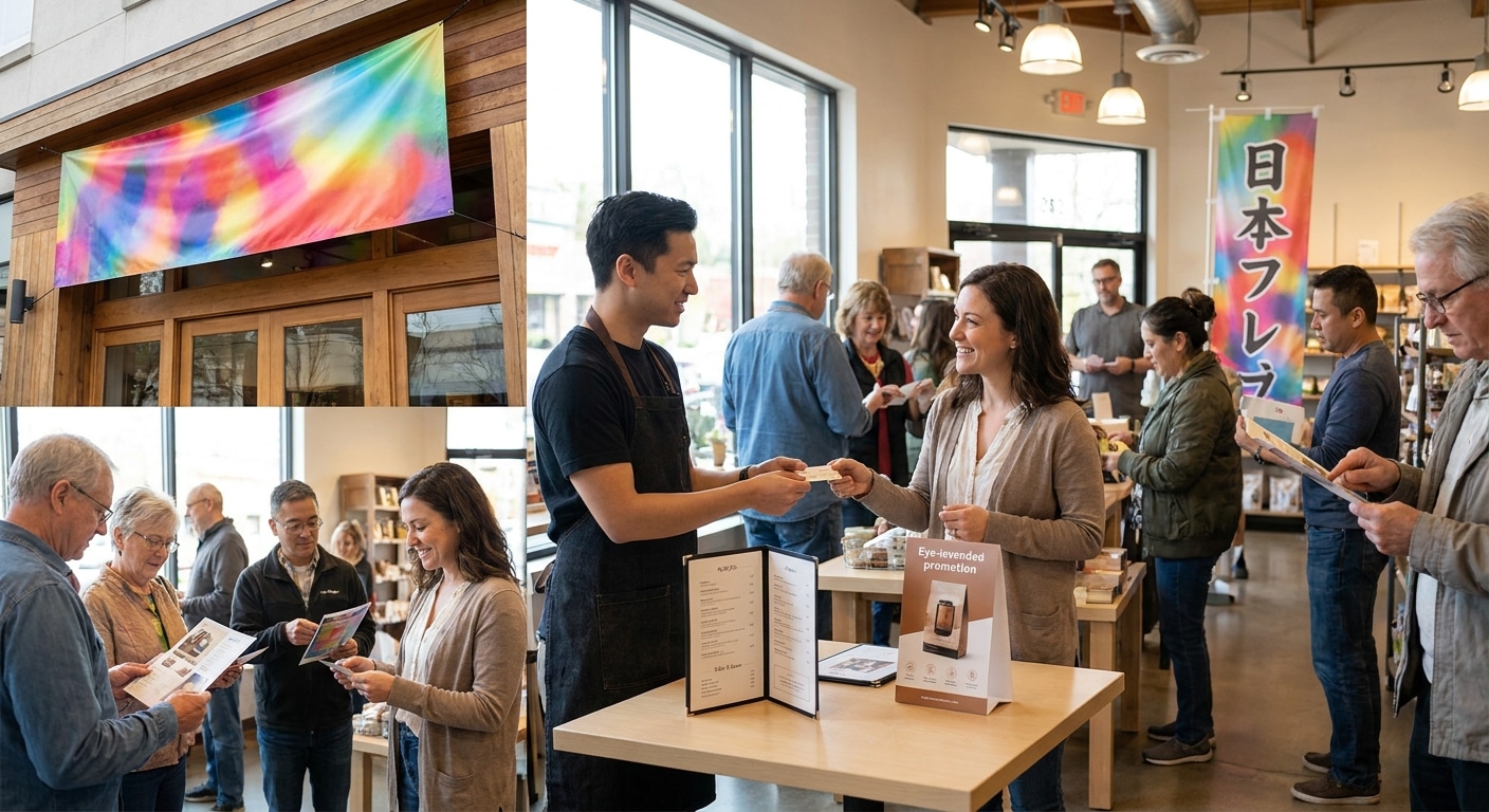 5 สื่อสิ่งพิมพ์ร้านค้าออฟไลน์ต้องมี ดึงดูดลูกค้า - essential-offline-print-marketing