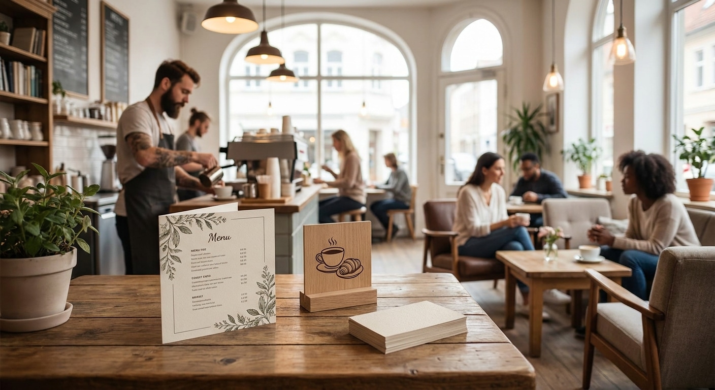 5 สื่อสิ่งพิมพ์ที่คาเฟ่และร้านอาหารต้องมี ช่วยดึงลูกค้า - essential-print-media-for-cafe