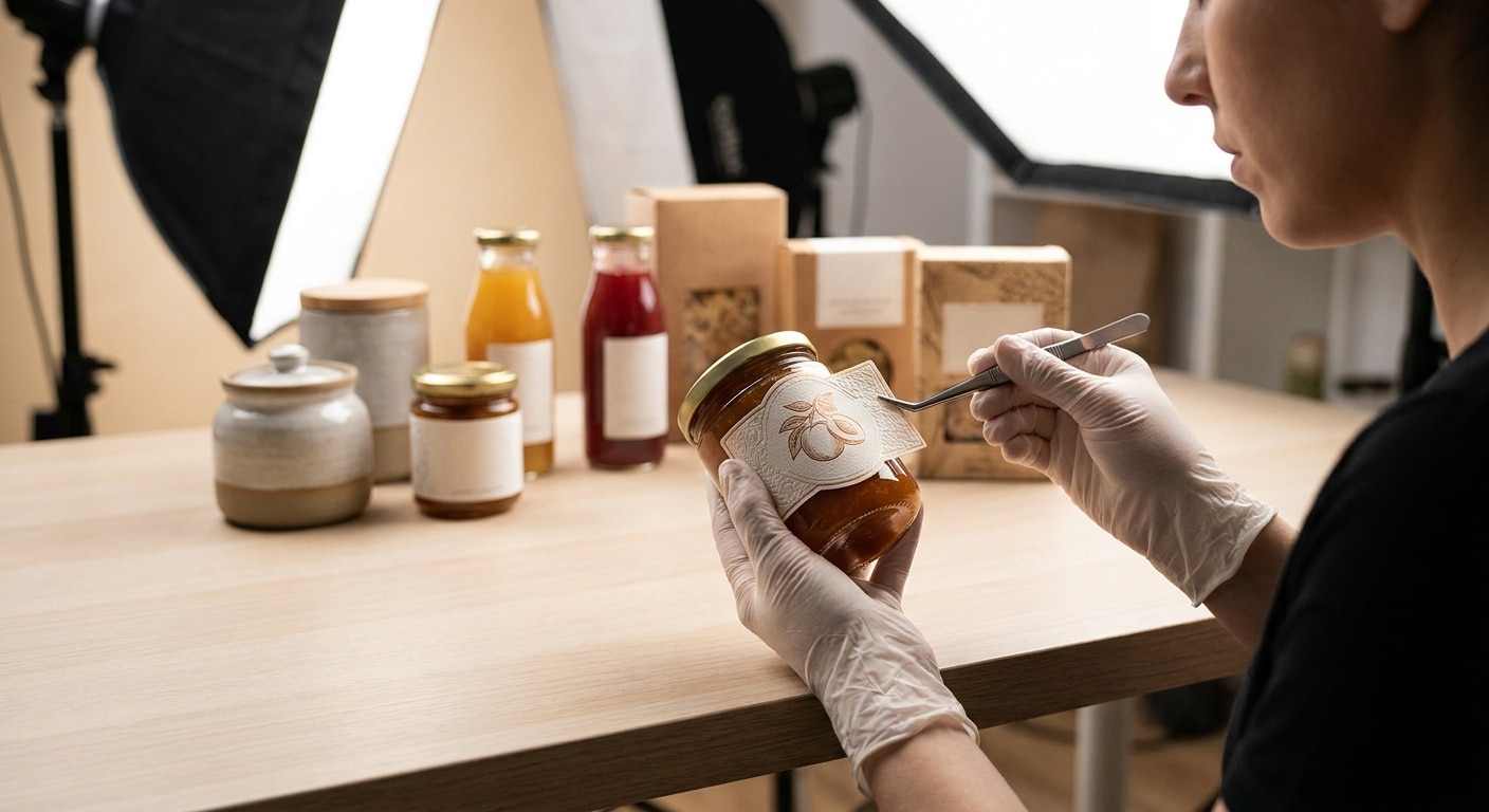 เทคนิคออกแบบฉลากอาหารให้ดูแพง อัปเกรดแบรนด์ SME - food-label-design-sme