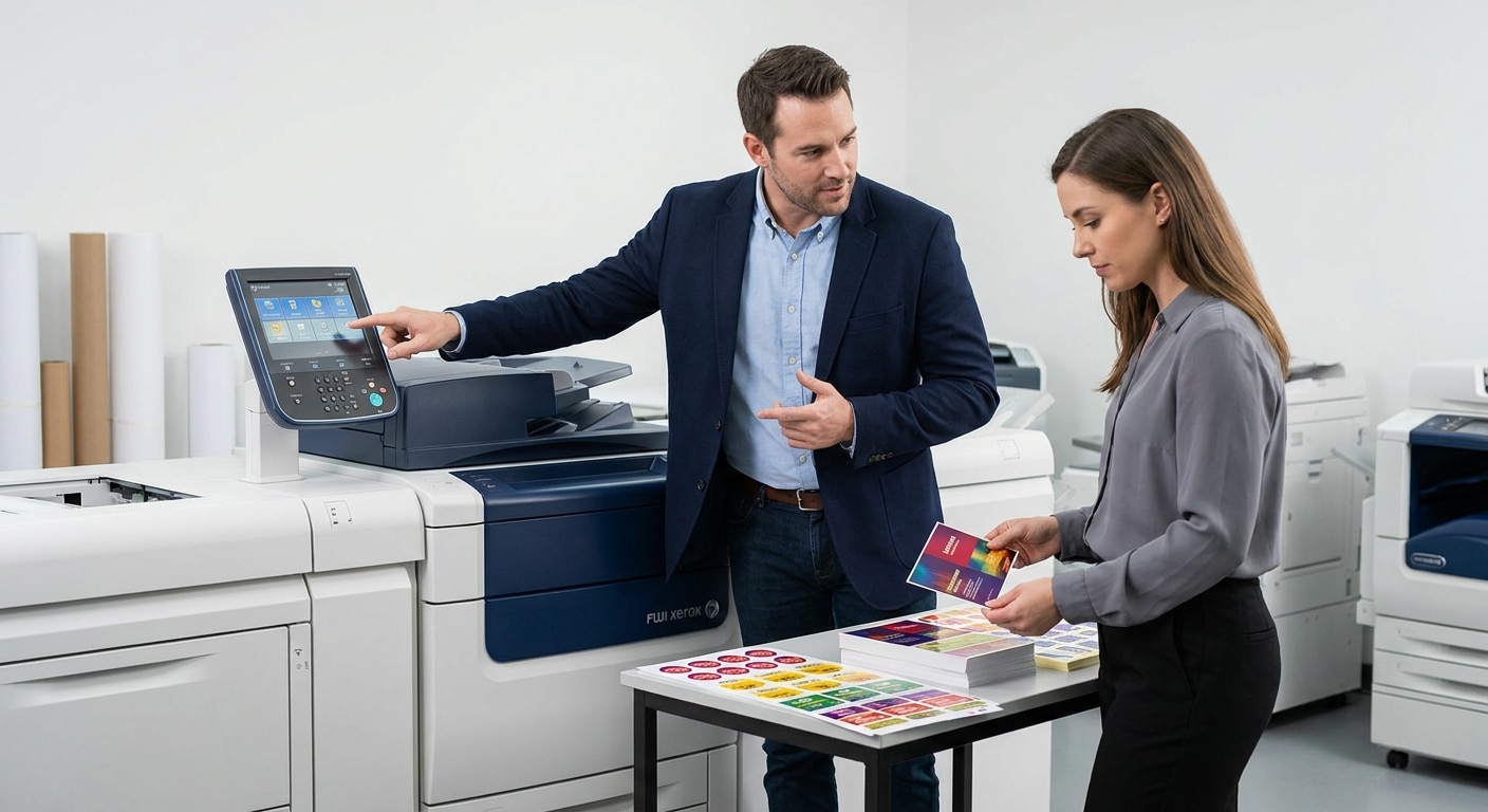 เจาะสเปคเครื่องพิมพ์ Fuji Xerox ทำไมสีสดถูกใจสายแบรนดิ้ง - fuji-xerox-digital-print-tech