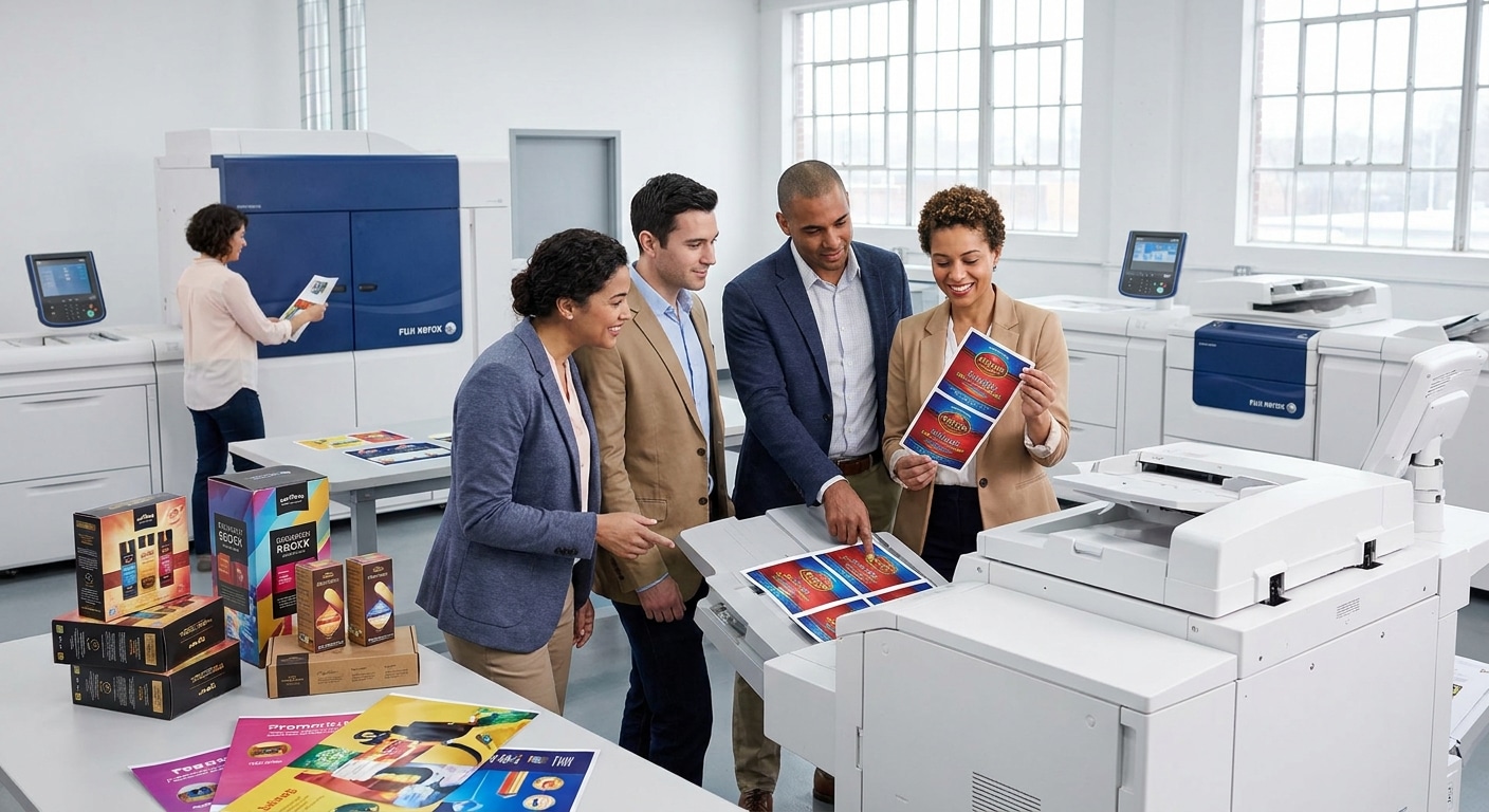 ไขความลับ Fuji Xerox พิมพ์ดิจิทัลสีสดเป๊ะ ยกระดับแบรนด์ SME - fuji-xerox-digital-printing-sme