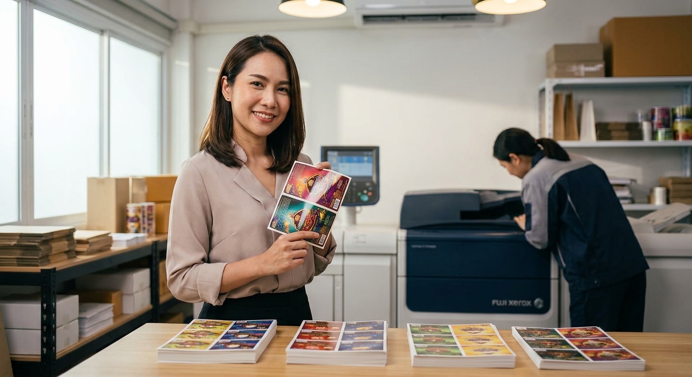 ทำไมเครื่องพิมพ์ Fuji Xerox พลิกโฉมฉลากสินค้า SME ไทย - fuji-xerox-digital-printing-sme