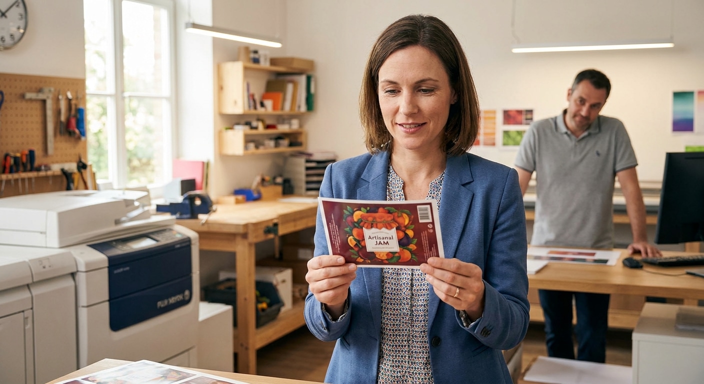 พิมพ์ฉลากสีสดด้วย Fuji Xerox ดีต่อธุรกิจ SME อย่างไร - fuji-xerox-label-printing