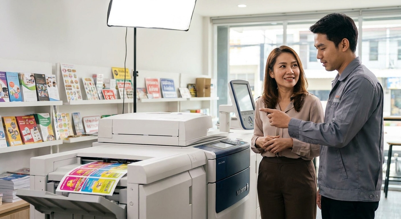 เจาะลึกนวัตกรรม Fuji Xerox เทคโนโลยีพิมพ์สีสดมัดใจลูกค้า - fuji-xerox-printing-technology