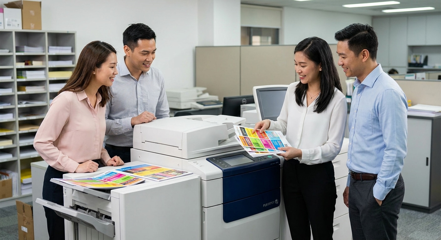 สีสดคมชัด! เจาะลึกเทคโนโลยี Fuji Xerox ยกระดับงานพิมพ์ SME - fuji-xerox-printing-technology-sme