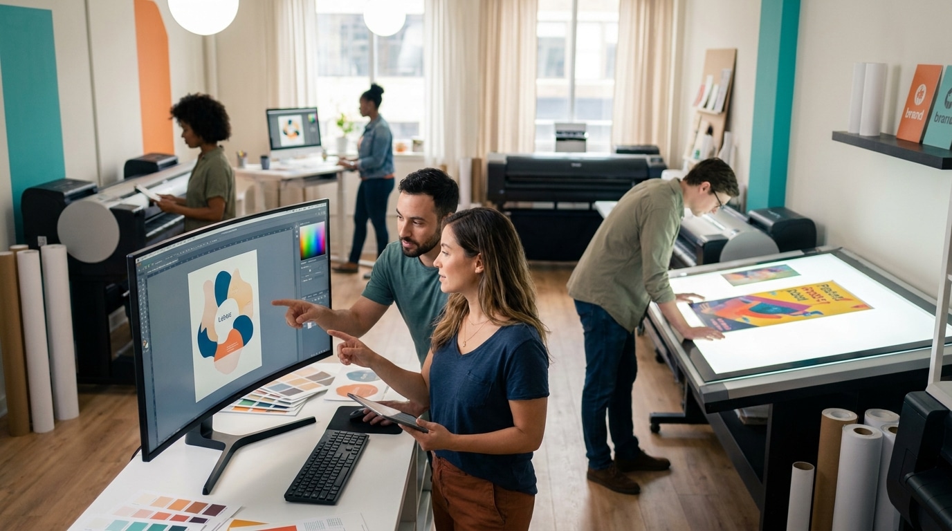 AI ปฏิวัติวงการสิ่งพิมพ์! ส่องเทรนด์ออกแบบป้าย-ฉลากปีหน้า - future-ai-printing-design-trends