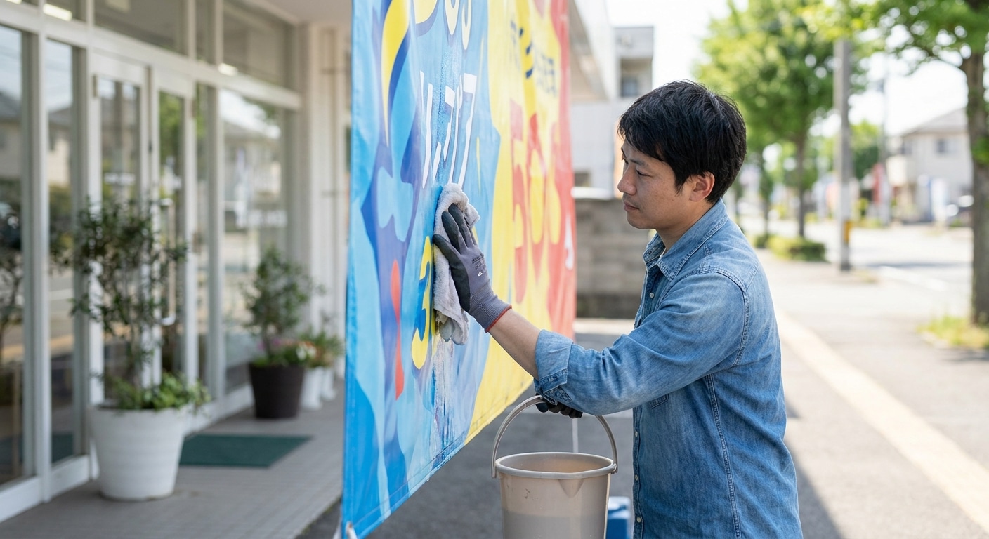 วิธีดูแลป้ายไวนิลหน้าร้านให้สีสด ทนแดดทนฝน ยืดอายุใช้งาน - how-to-maintain-vinyl-signs
