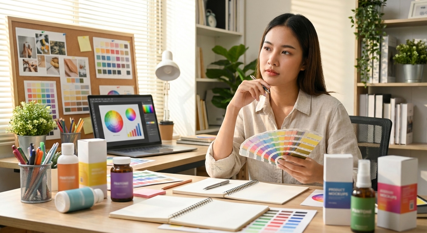 เทคนิคเลือกสีโลโก้และฉลากสินค้า สร้างแบรนด์ SME ให้ปัง - logo-label-color-design-tips