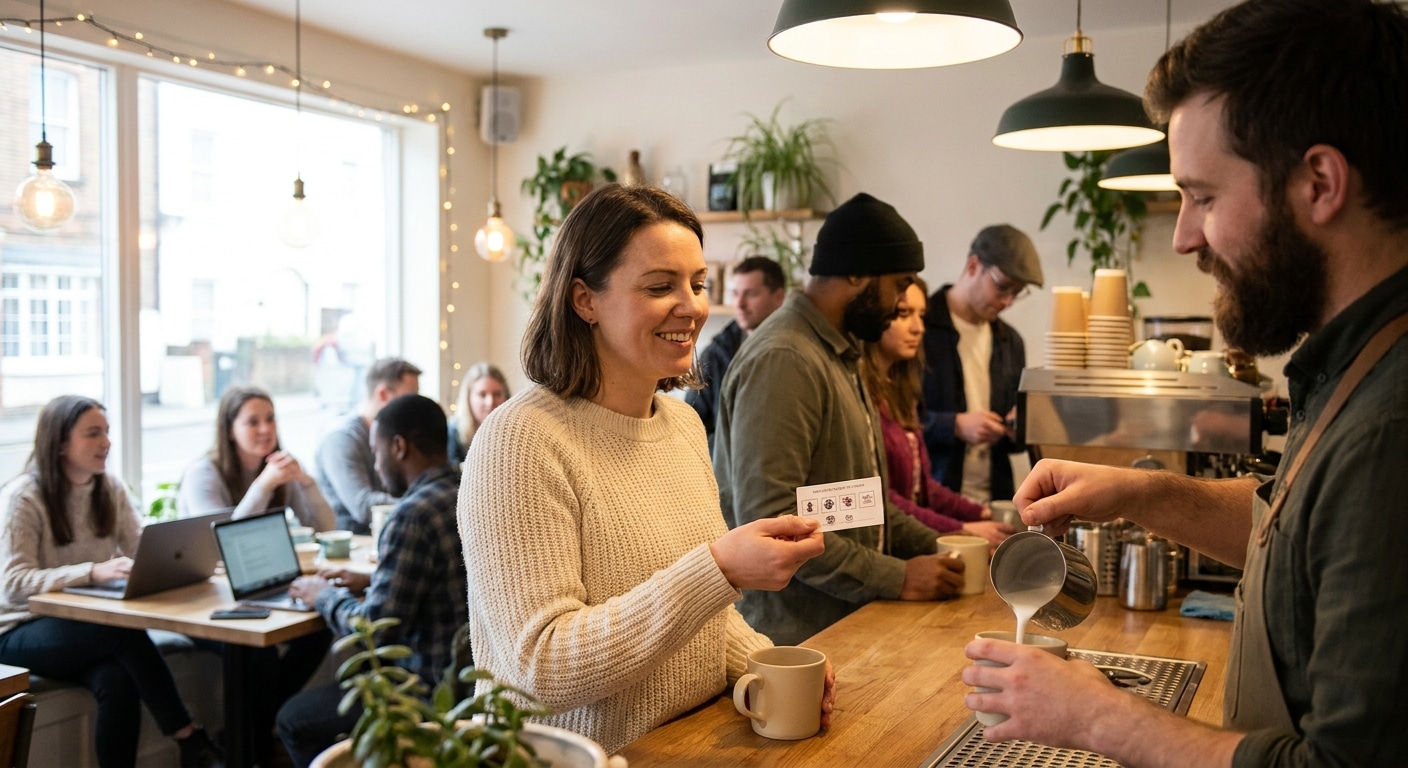 เทคนิคทำบัตรสะสมแต้มมัดใจลูกค้า กระตุ้นยอดขายร้านกาแฟ-SME - loyalty-card-marketing-tips-sme
