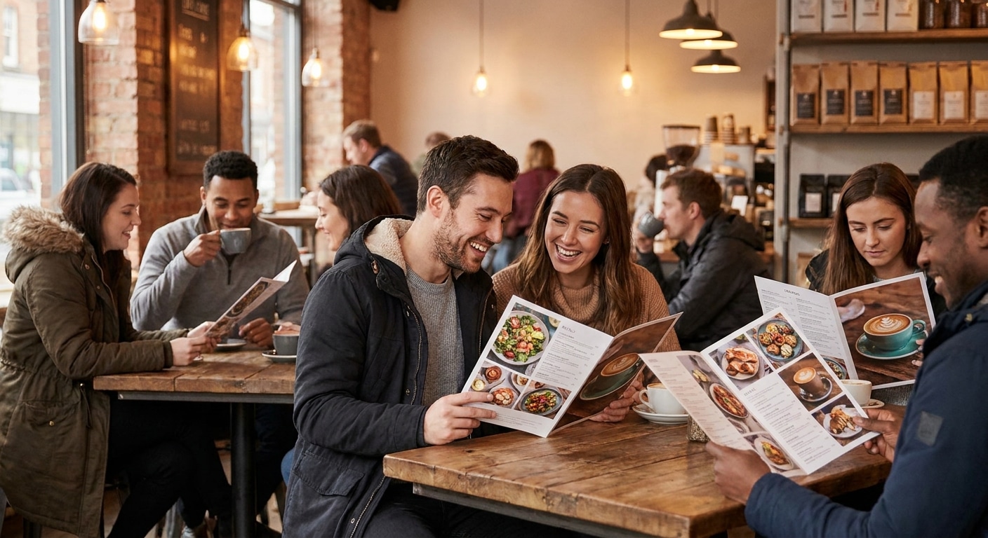 เทคนิคออกแบบเมนูอาหารให้อ่านง่าย กระตุ้นยอดขายร้านคาเฟ่ - menu-design-tips-increase-sales