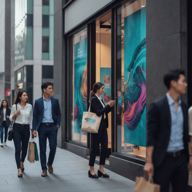O2O Marketing 2027 ดึงลูกค้าออนไลน์เข้าร้านด้วยป้ายโฆษณา