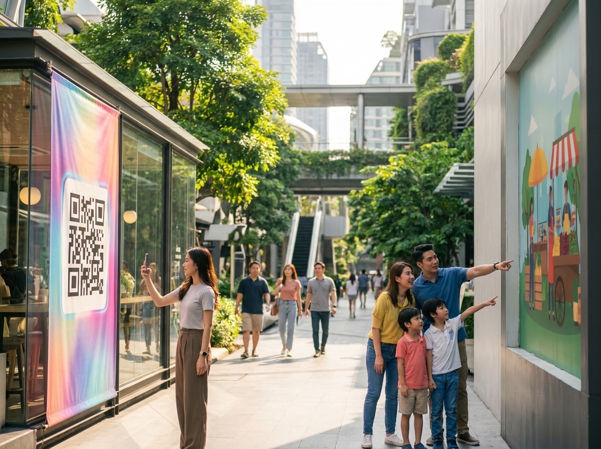 O2O Marketing 2027 ดึงลูกค้าออนไลน์เข้าร้านด้วยป้ายโฆษณา - o2o-marketing-print-media-2027
