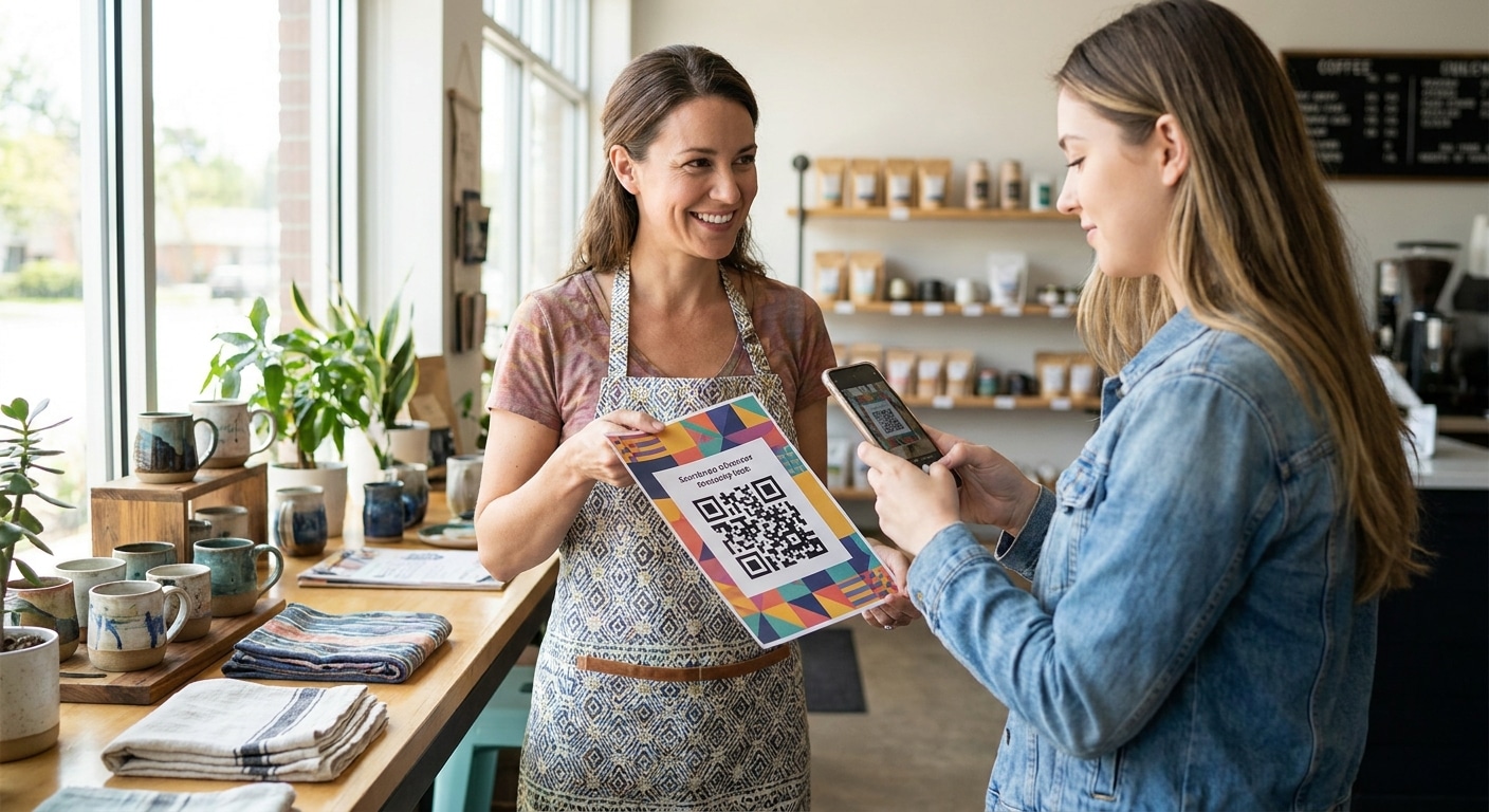 เทคนิค O2O Marketing เปลี่ยนใบปลิวเป็นยอดขายออนไลน์ - o2o-marketing-print-media-sme