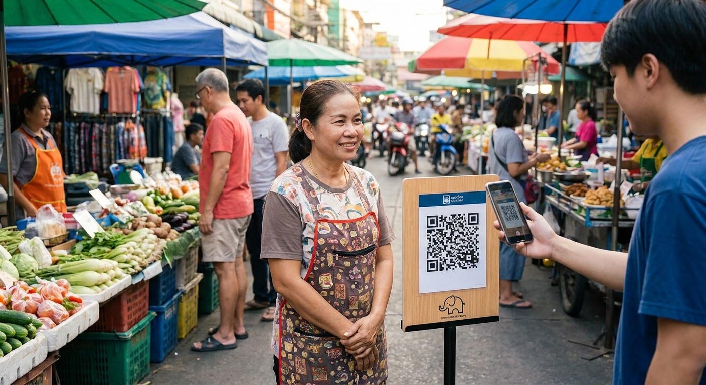 ดึงลูกค้าออนไลน์เข้าร้านด้วยป้ายโฆษณา QR Code สไตล์ O2O - o2o-marketing-signage-qr-code
