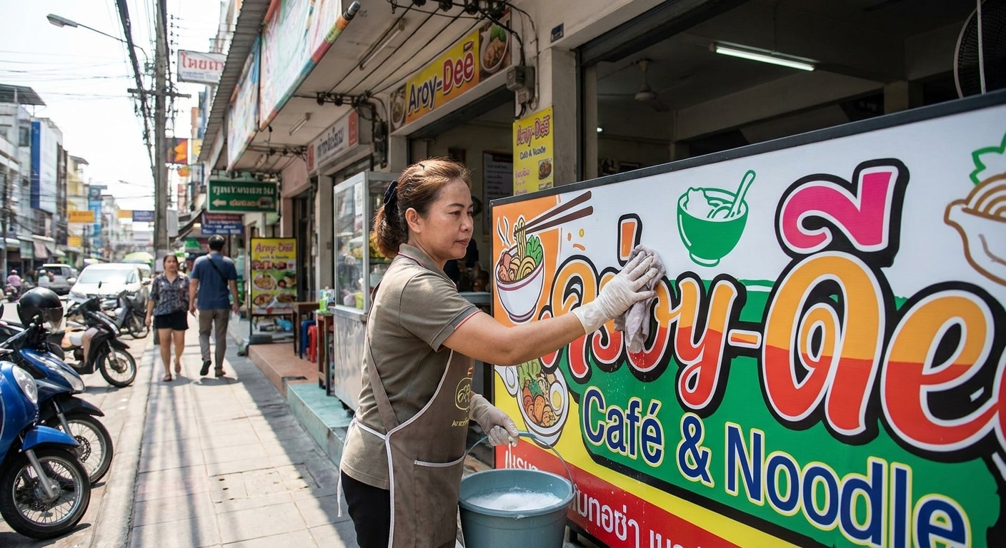 วิธีดูแลป้ายไวนิลกลางแจ้ง ทนแดดทนฝน สีสดไม่ซีดไว - outdoor-vinyl-banner-maintenance