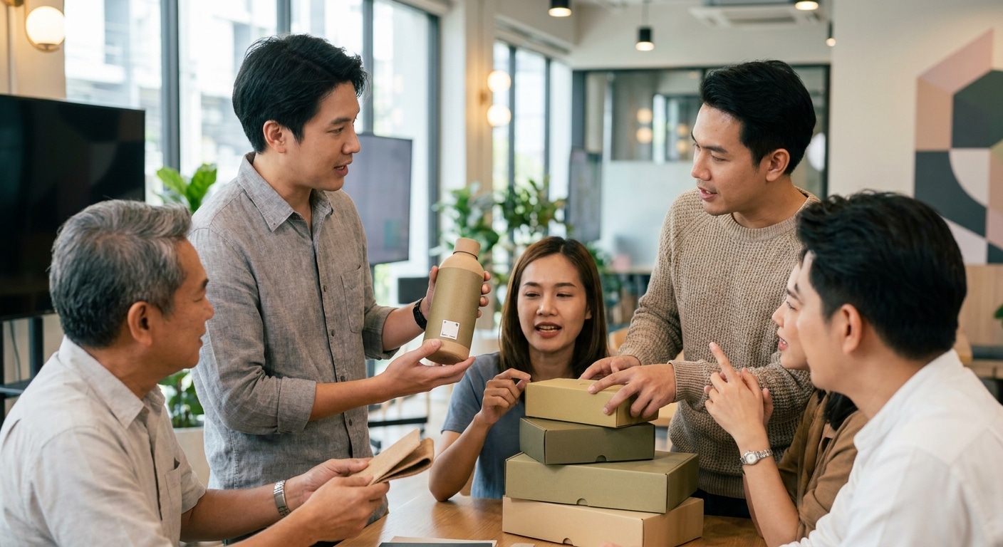 เทรนด์ออกแบบฉลากสินค้า 2027 ยกระดับแบรนด์ SME ไทย - packaging-label-trend-2027
