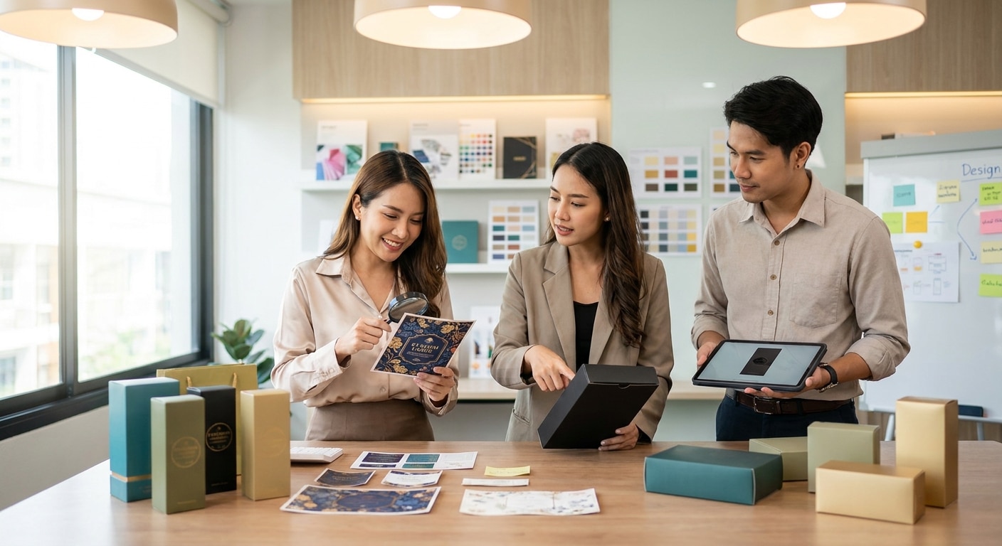 เทรนด์แพ็กเกจจิ้ง 2027 พิมพ์น้อยชิ้นแต่พรีเมียมสำหรับ SME - premium-packaging-trends-2027