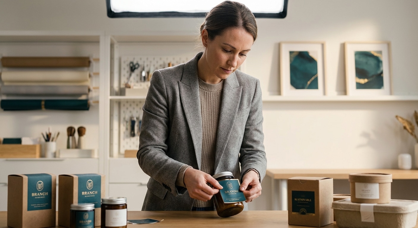 5 ทริคออกแบบฉลากสินค้าให้ดูแพง อัปเกรดแบรนด์ SME - premium-product-label-design-tips