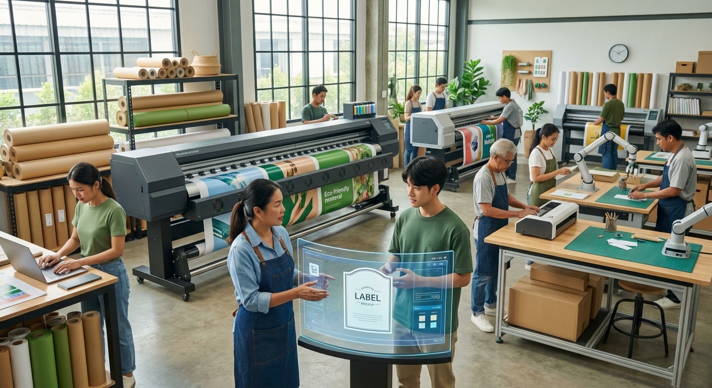 ส่องเทรนด์สื่อสิ่งพิมพ์ปี 2027: ฉลากและป้ายโฆษณายุค AI - printing-trends-2027-ai