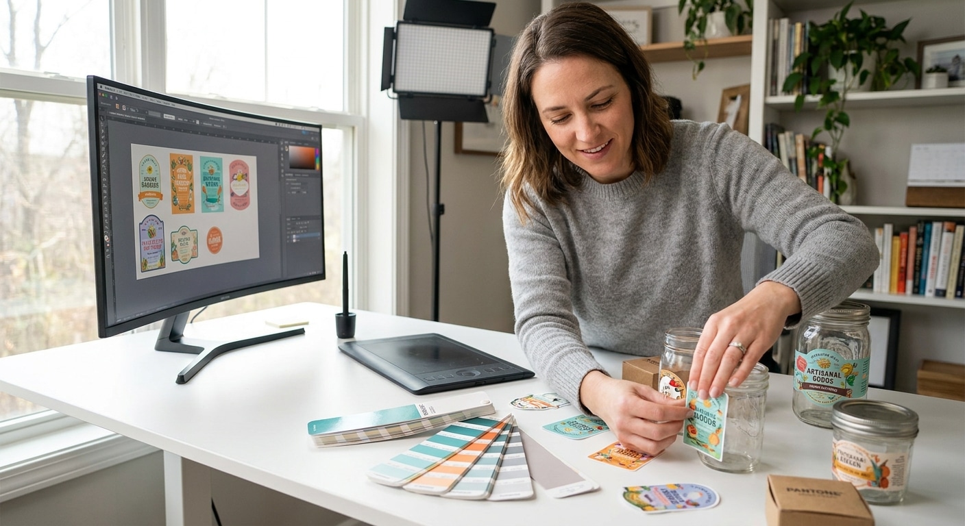 5 ทริคออกแบบสติ๊กเกอร์ฉลากสินค้า ดึงดูดลูกค้าใน 3 วินาที - product-label-design-tips