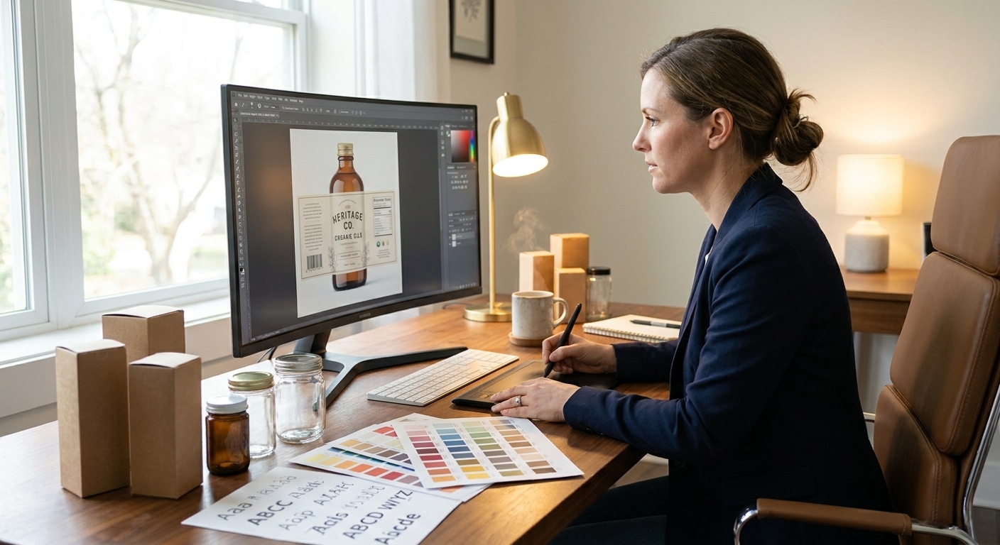 ออกแบบโลโก้ฉลากสินค้าอย่างไร ให้ลูกค้าจำได้ตั้งแต่แรกเห็น - product-label-logo-design-tips