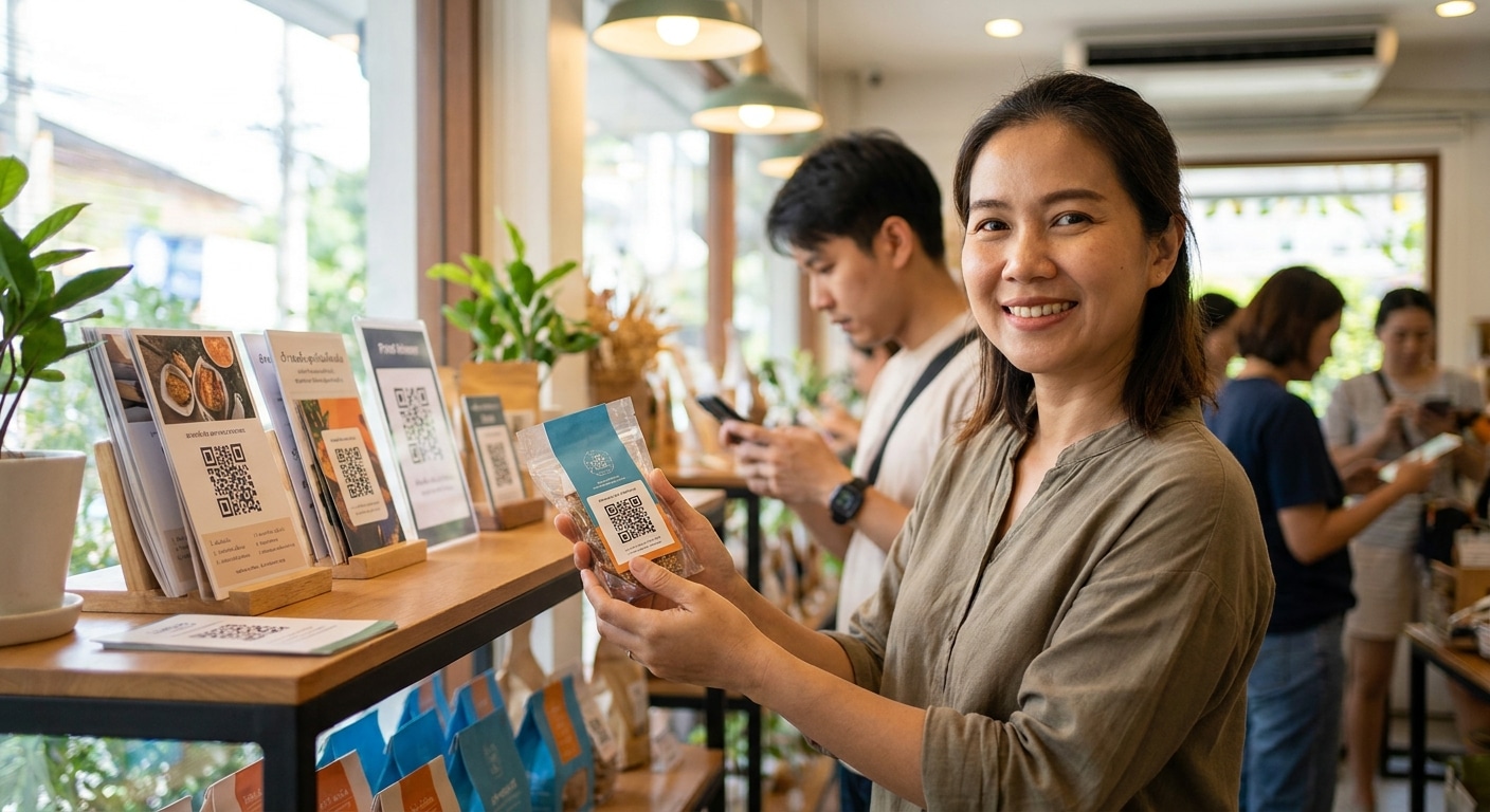 เพิ่มยอดขายด้วยเทคนิค QR Code บนสื่อสิ่งพิมพ์และฉลากสินค้า - qr-code-marketing-on-print-media