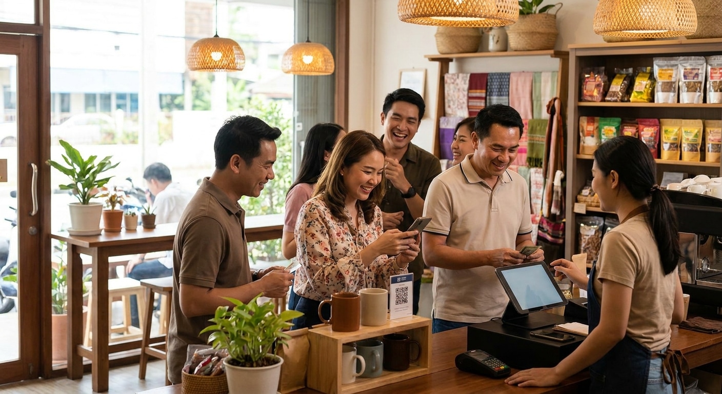 เพิ่มยอดขายด้วยสติ๊กเกอร์ QR Code เคล็ดลับการตลาด SME - qr-code-sticker-marketing-sme