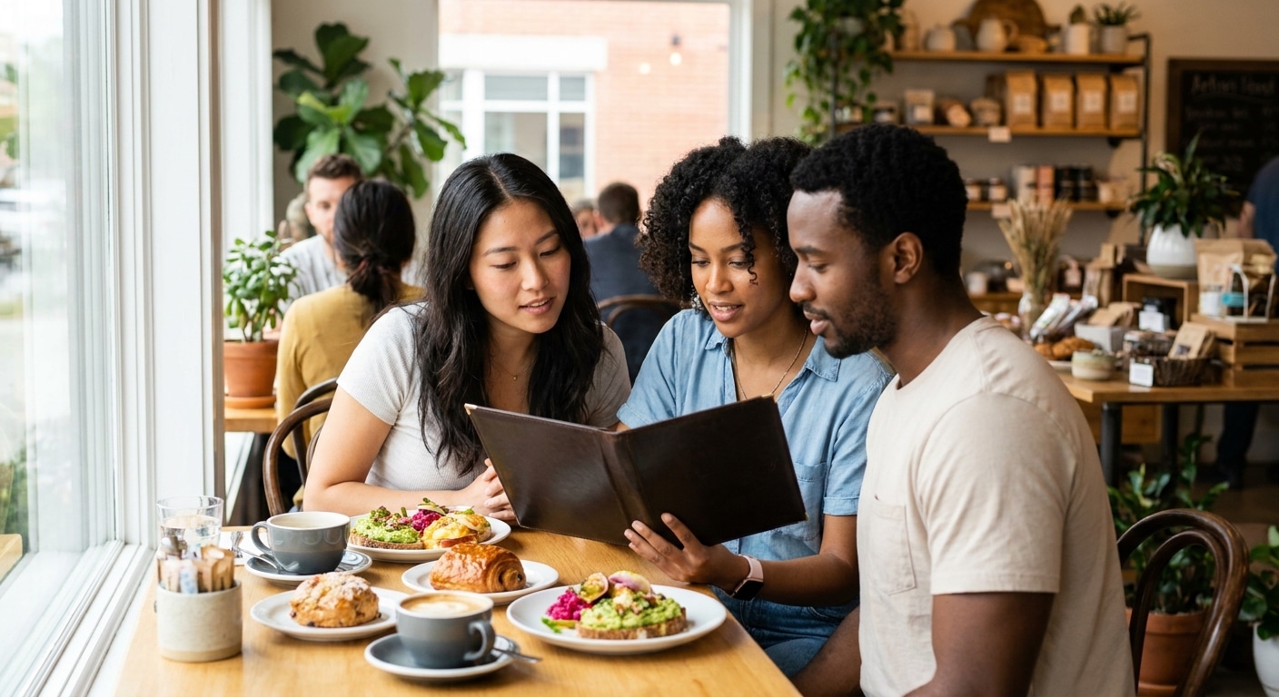 ทริคออกแบบเมนูร้านอาหารด้วยจิตวิทยา พิมพ์ยังไงให้ยอดพุ่ง - restaurant-menu-design-psychology