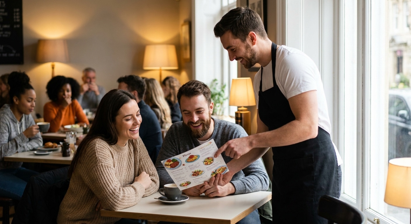 จิตวิทยาออกแบบเมนูอาหาร ดึงดูดลูกค้า สั่งเพิ่มยอดพุ่ง! - restaurant-menu-design-psychology