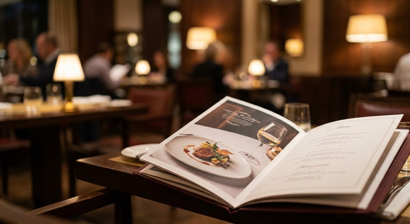 5 ทริคออกแบบเมนูอาหารให้ดูแพง ลูกค้าสั่งเพิ่ม ยอดขายพุ่ง - restaurant-menu-design-tips