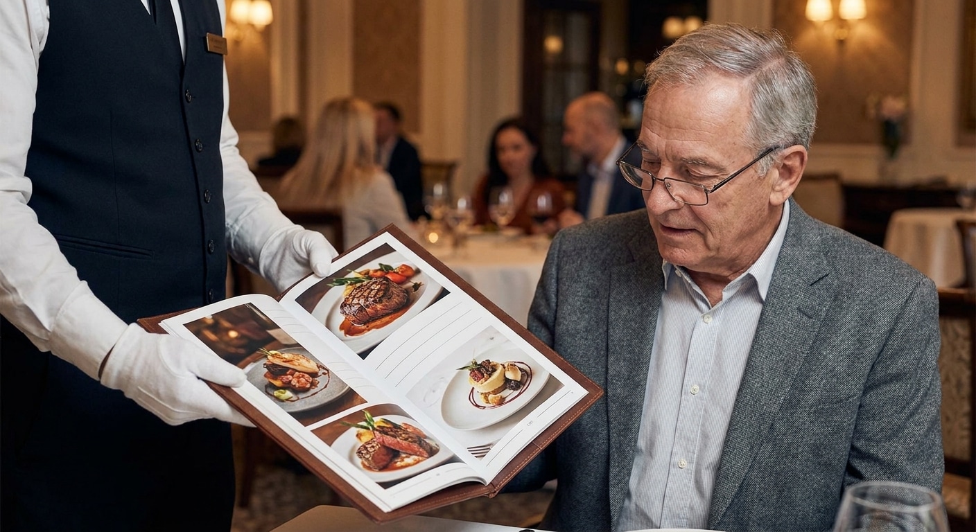 ทริคออกแบบเมนูอาหารให้ดูแพง กระตุ้นยอดสั่งเพิ่ม 20% - restaurant-menu-design-tips