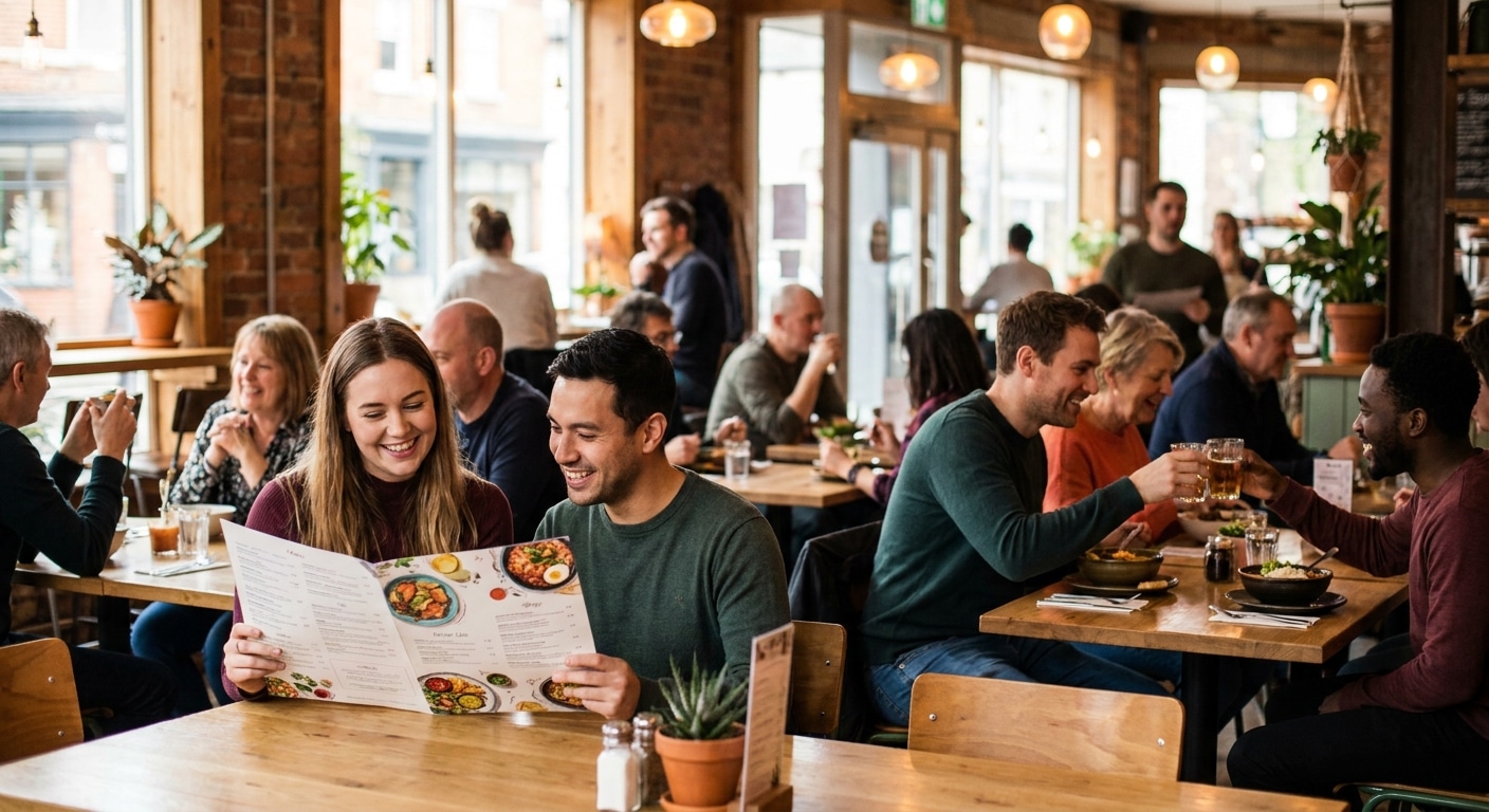 เทคนิคออกแบบเมนูอาหารให้ลูกค้าสั่งเพิ่ม ยอดขายพุ่ง - restaurant-menu-design-tips