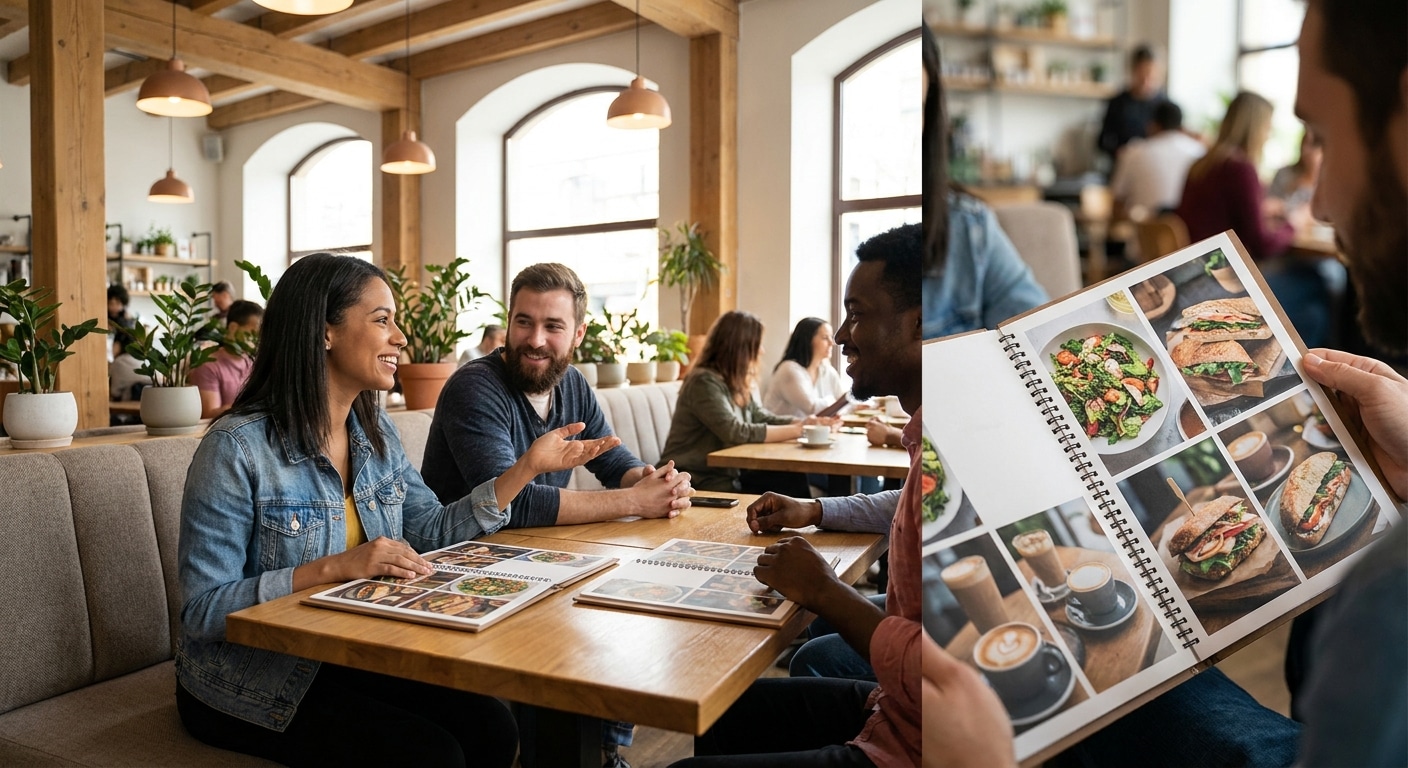 5 ทริคออกแบบเมนูร้านอาหาร กระตุ้นความหิว เพิ่มยอดขาย - restaurant-menu-design-tips