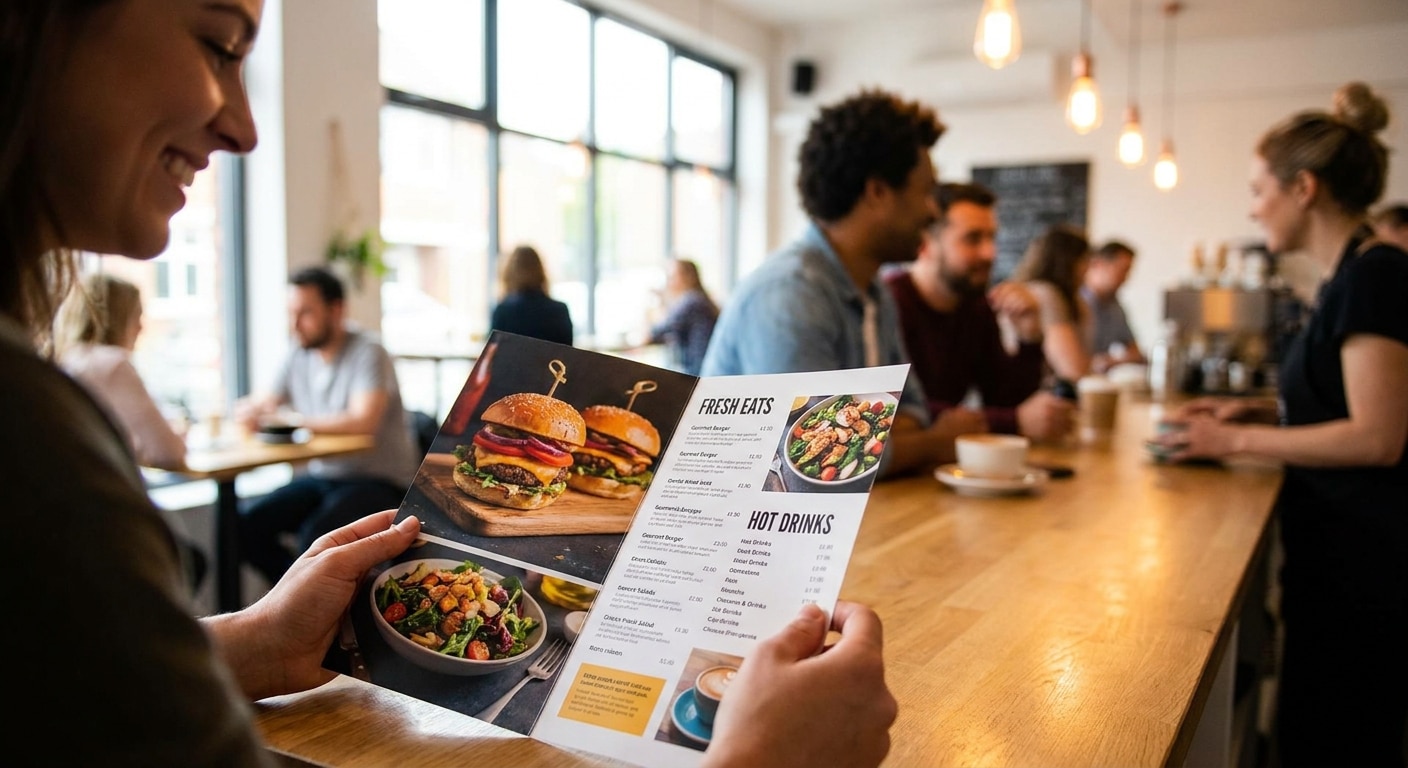 5 ทริคออกแบบเมนูอาหาร ดึงดูดลูกค้า เพิ่มยอดขายให้ร้าน - restaurant-menu-design-tips