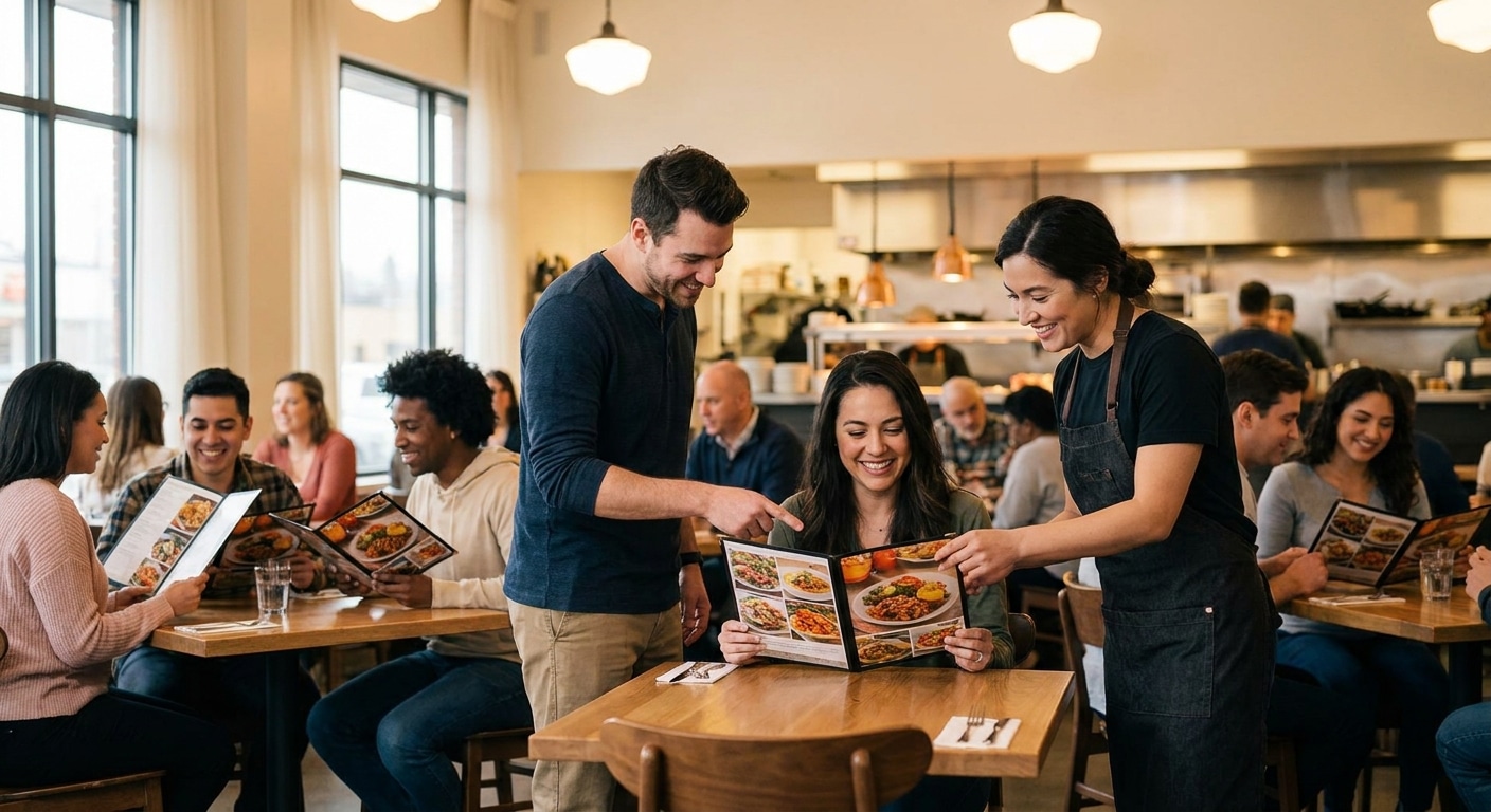 ทริคทำ 'เมนูอาหาร' ให้อ่านง่าย กระตุ้นยอดสั่งซื้อร้าน SME - restaurant-menu-design-tips