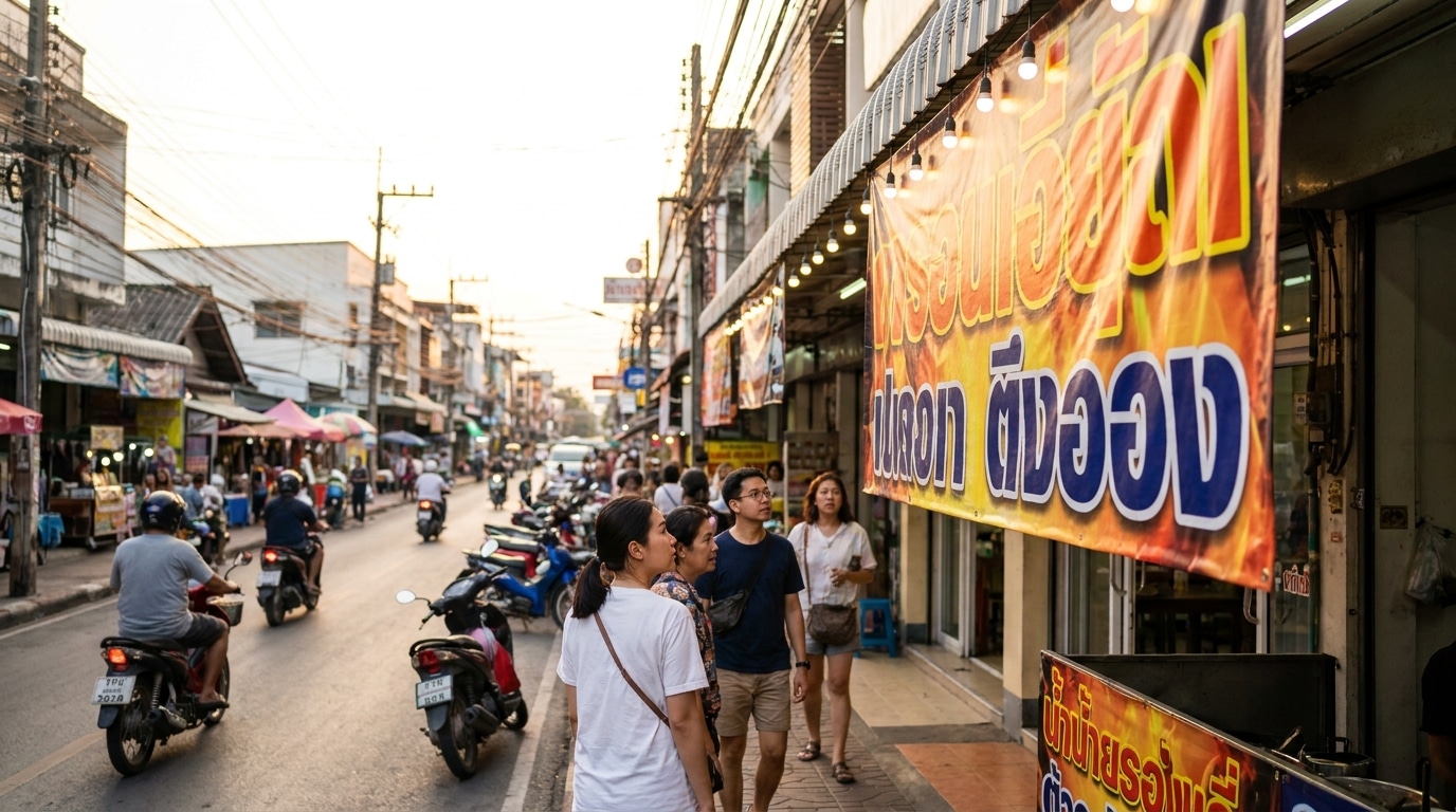 ทริคออกแบบป้ายไวนิลหน้าร้าน ดึงดูดสายตา เพิ่มยอดขาย - retail-vinyl-banner-design-tips
