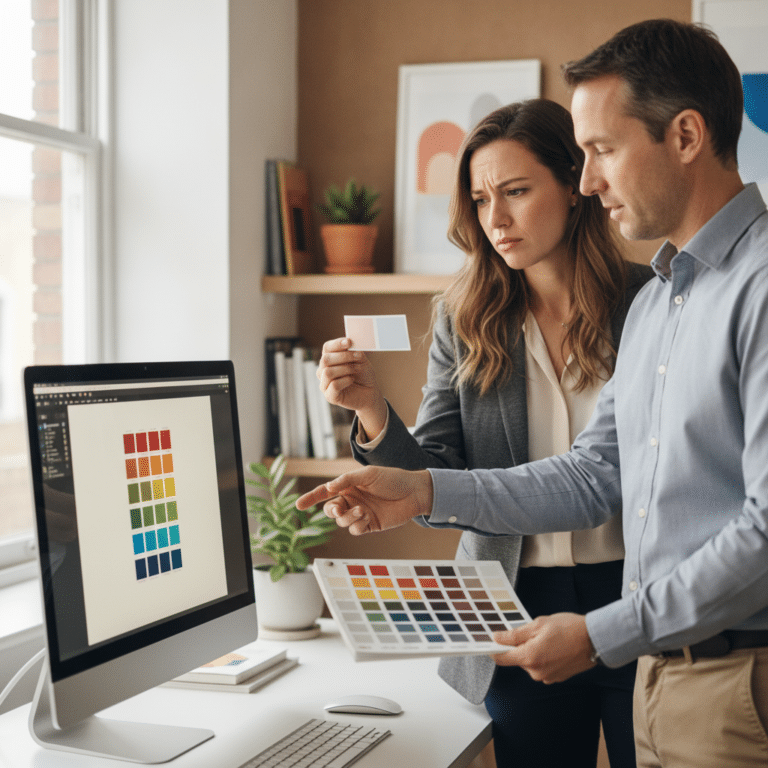 สีจอกับงานพิมพ์ทำไมไม่เหมือนกัน? เข้าใจ RGB vs CMYK