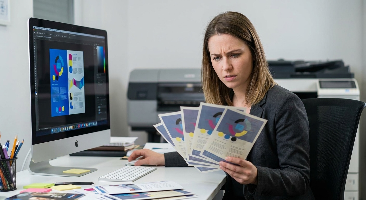 ไขข้อข้องใจ RGB vs CMYK ทำไมสีหน้าจอไม่เหมือนงานพิมพ์จริง - rgb-vs-cmyk-printing-colors