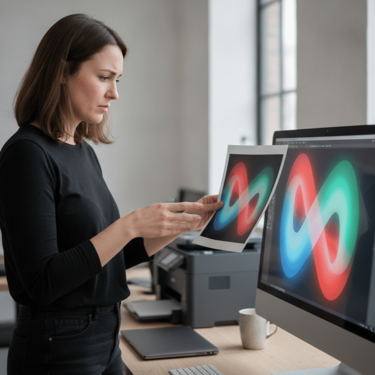 ทำไมสีหน้าจอไม่เหมือนงานพิมพ์? ไขข้อข้องใจ RGB vs CMYK