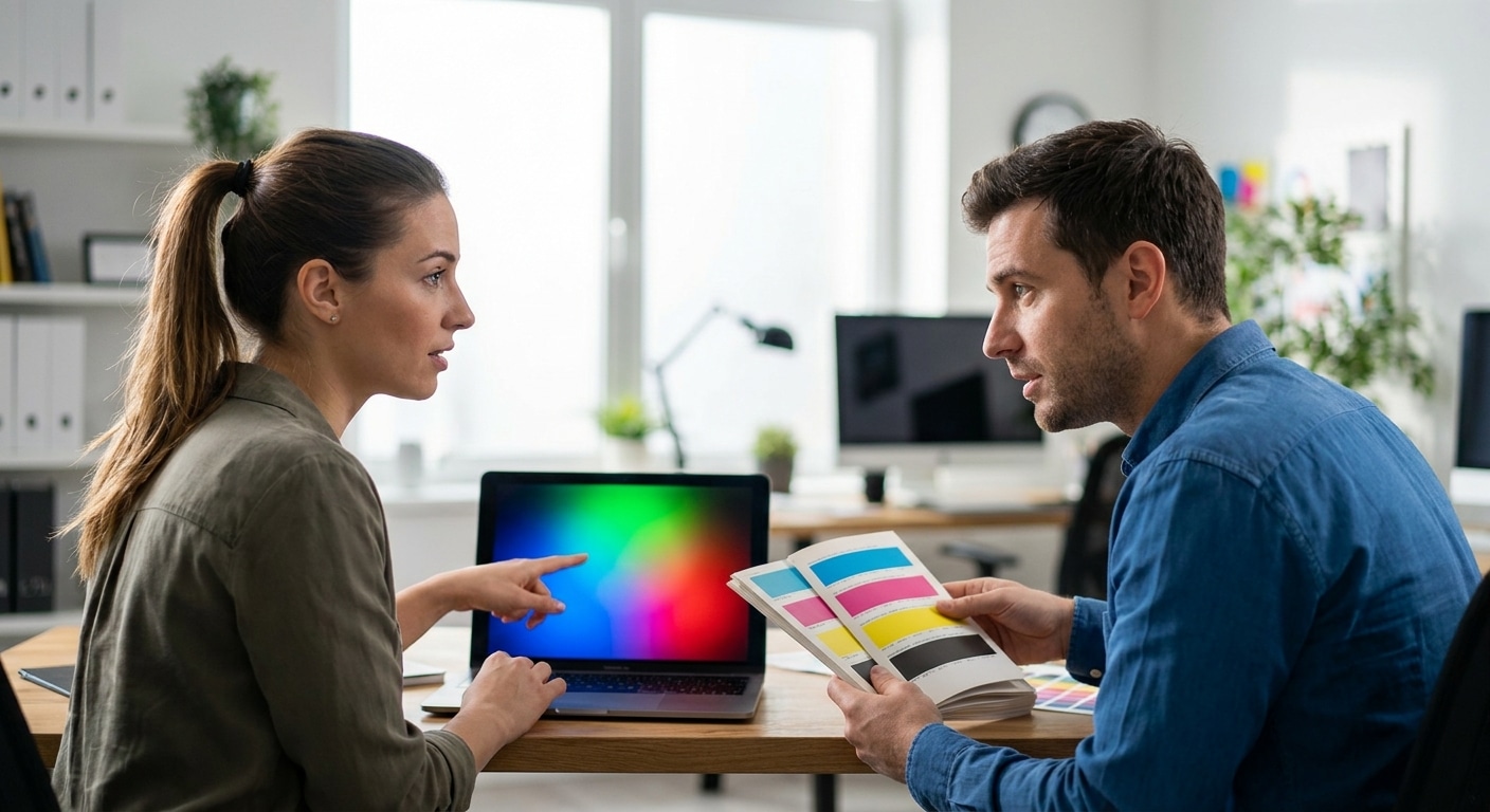 RGB กับ CMYK ต่างกันอย่างไร? ไขข้อข้องใจงานพิมพ์สีเพี้ยน - rgb-vs-cmyk-printing-tips