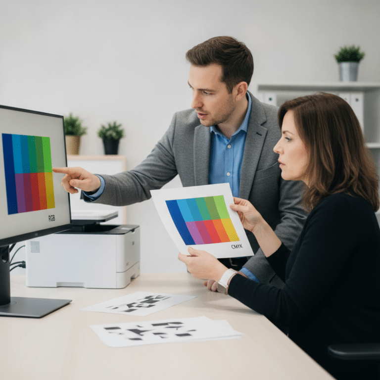 RGB กับ CMYK ต่างกันอย่างไร? ไขข้อข้องใจงานพิมพ์สีเพี้ยน