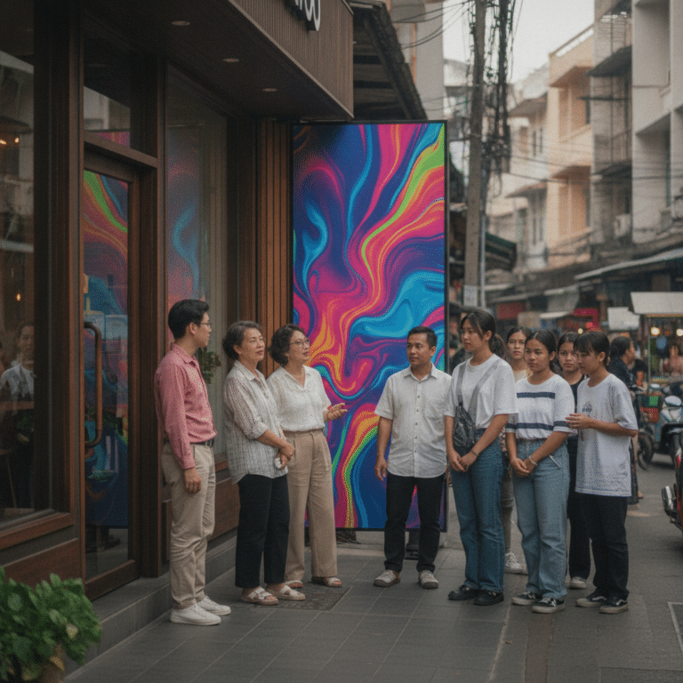 เทรนด์ป้ายโฆษณาปี 2027 อาวุธลับดึงดูดลูกค้าของ SME