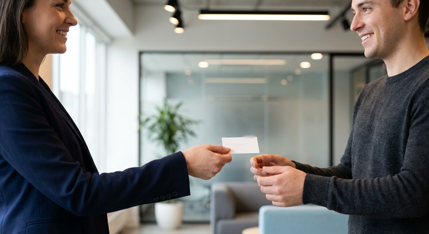 นามบัตร SME ยุคใหม่! เทคนิคออกแบบให้ดูโปร ลูกค้าจดจำ - sme-business-card-design-tips