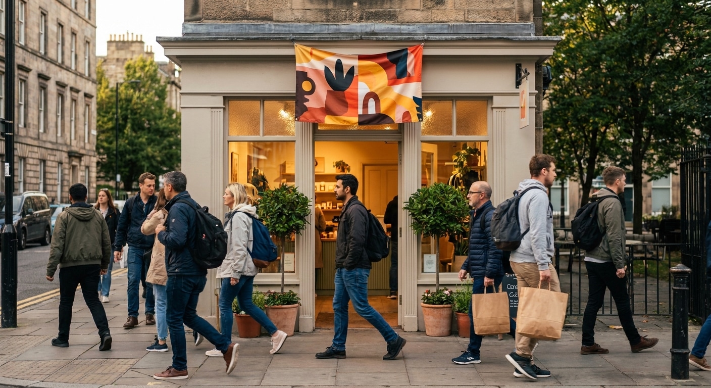 เทคนิคทำป้ายโฆษณาหน้าร้าน ดึงดูดลูกค้าใน 3 วินาที - storefront-sign-marketing-tips
