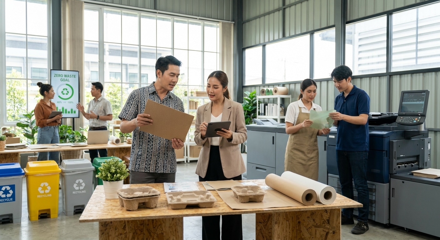 ส่องเทรนด์สิ่งพิมพ์ 2027 นวัตกรรมรักษ์โลกที่ SME ต้องรู้ - sustainable-printing-trends-2027