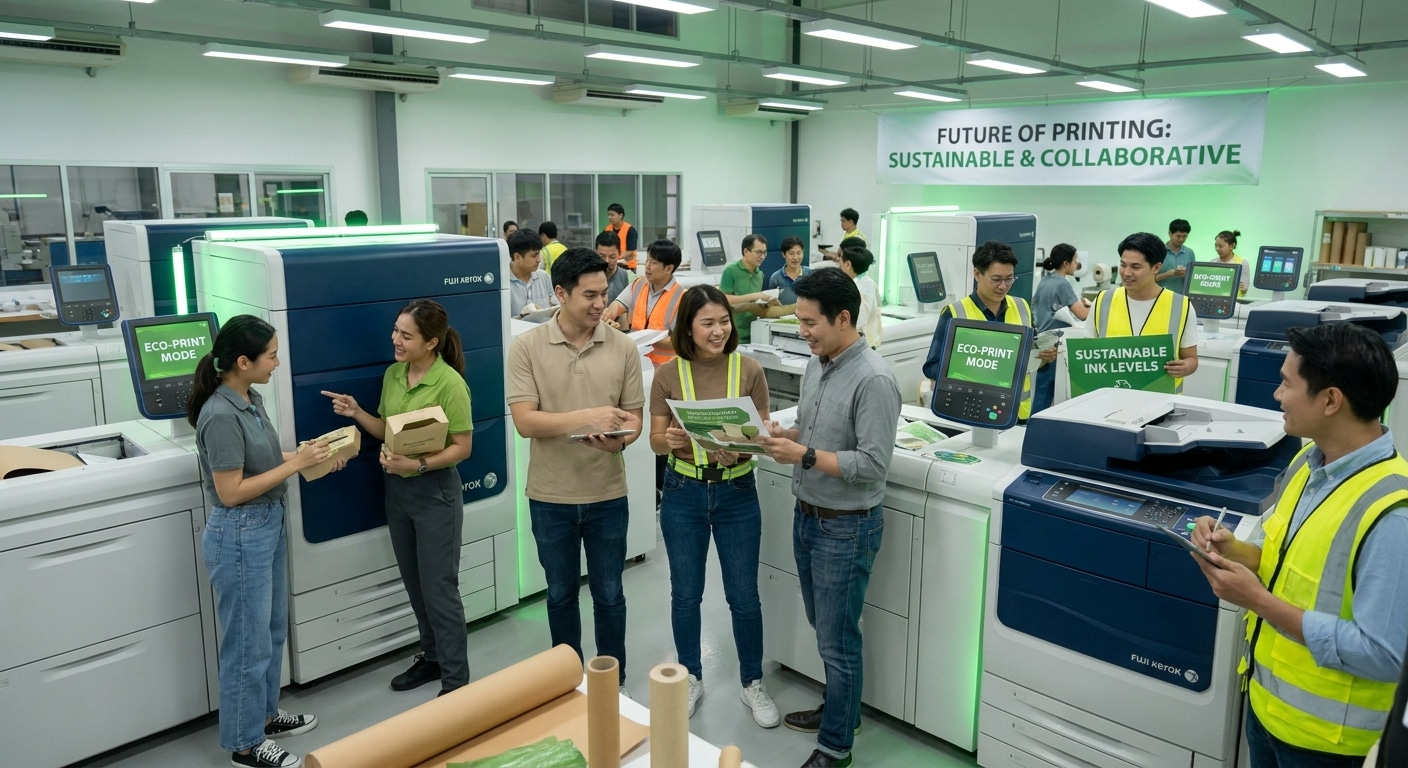 เทรนด์สื่อสิ่งพิมพ์ไทย 2027 นวัตกรรมรักษ์โลกที่ SME ต้องรู้ - thai-print-media-trends-2027