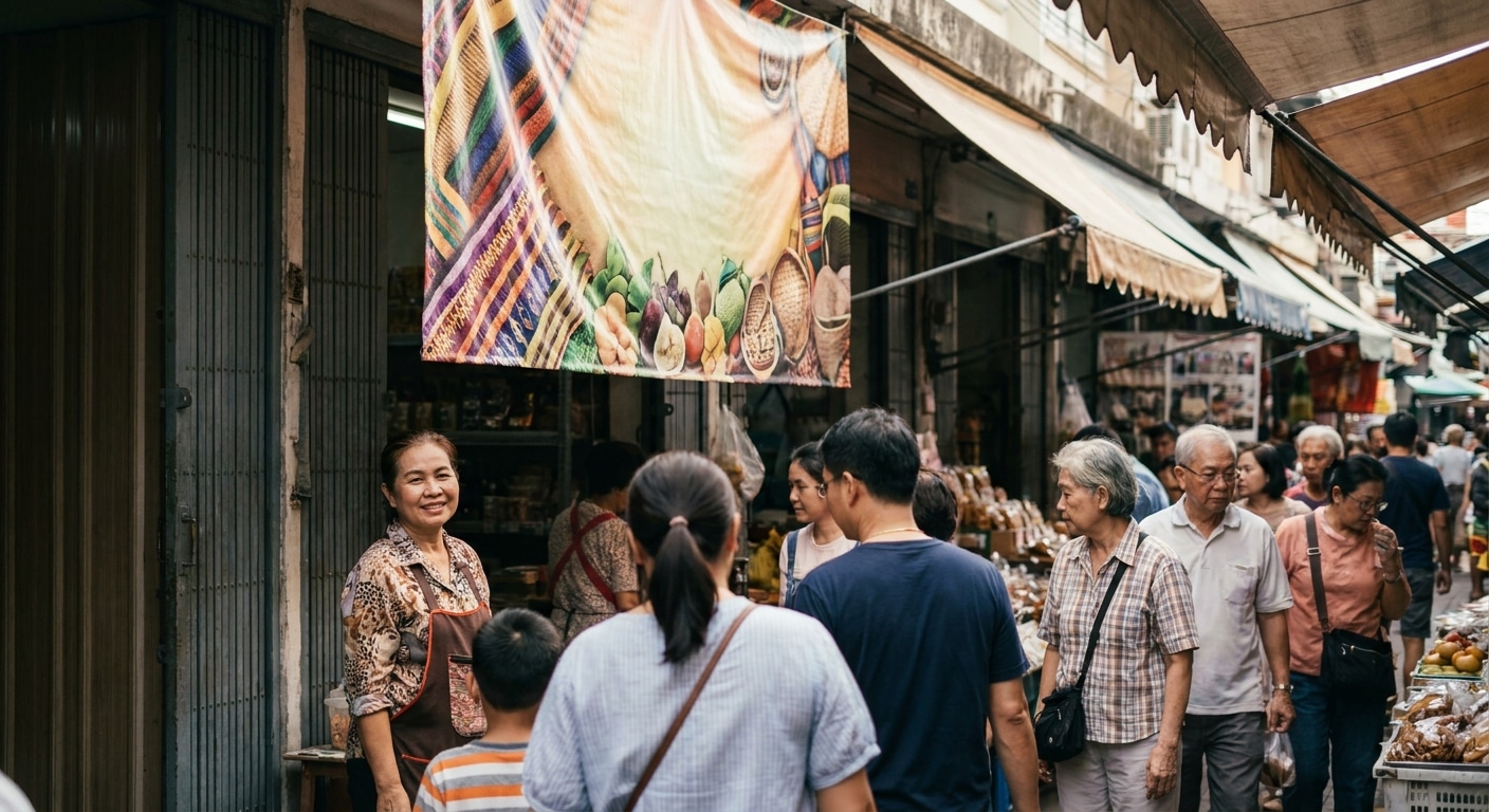 เพิ่มยอดขายด้วยป้ายไวนิล เทคนิคดึงลูกค้าเข้าร้านสำหรับ SME - vinyl-banner-offline-marketing-tips