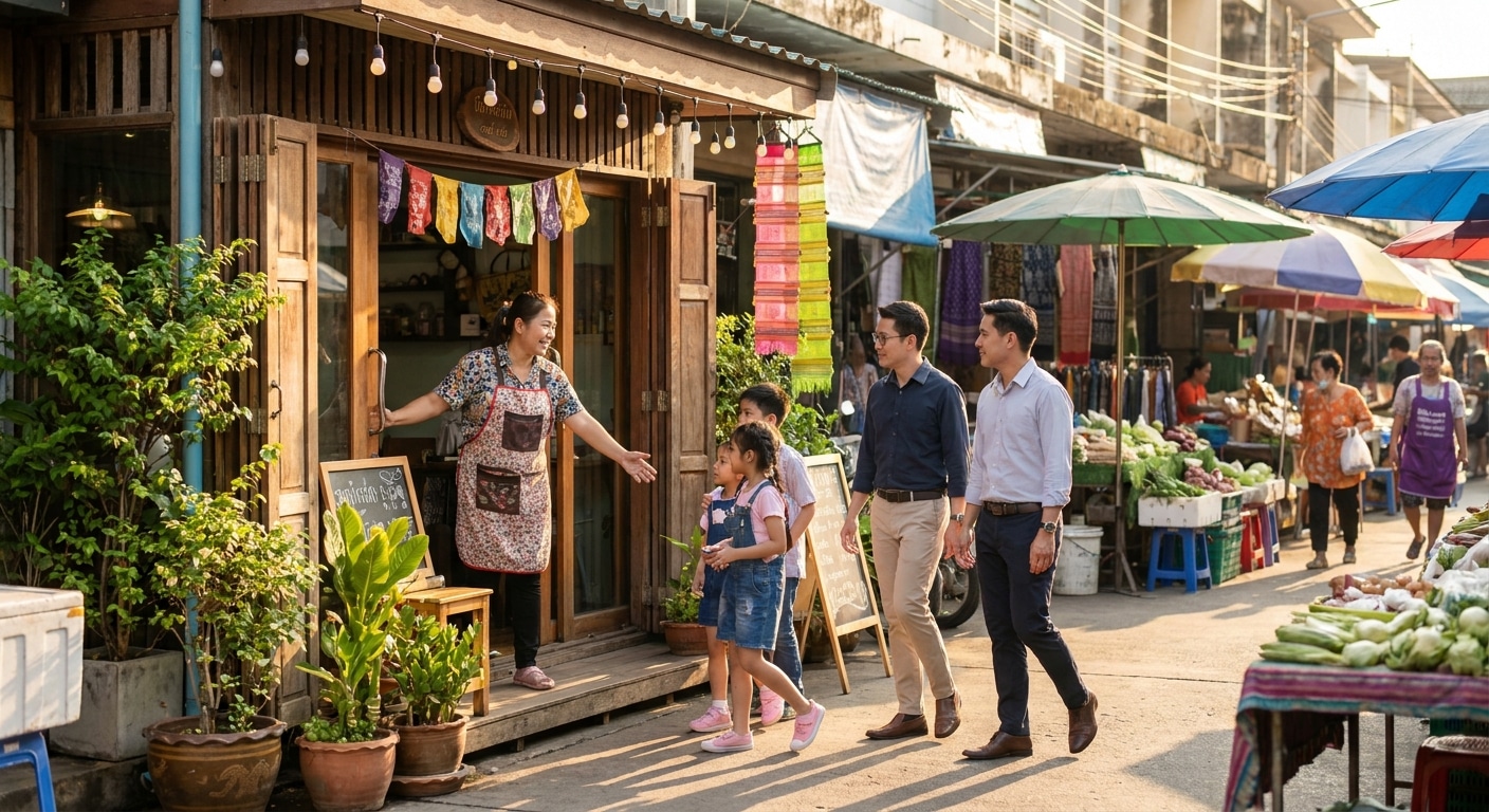 เคล็ดลับทำป้ายไวนิลหน้าร้าน ดึงดูดลูกค้า เพิ่มยอดขาย SME - vinyl-sign-local-marketing